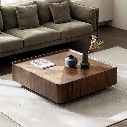 Living Room Coffee Table with Storage | Elegance & Utility